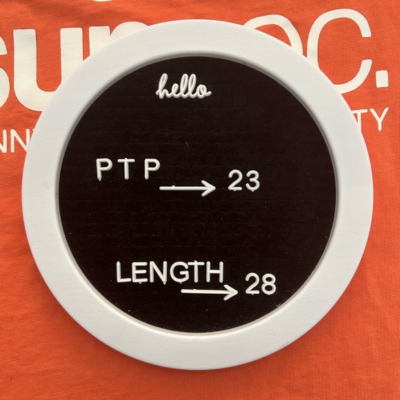 H&M Vibrant Orange Sun Society Heavyweight Soft Graphic Tee - Picture 8 of 10